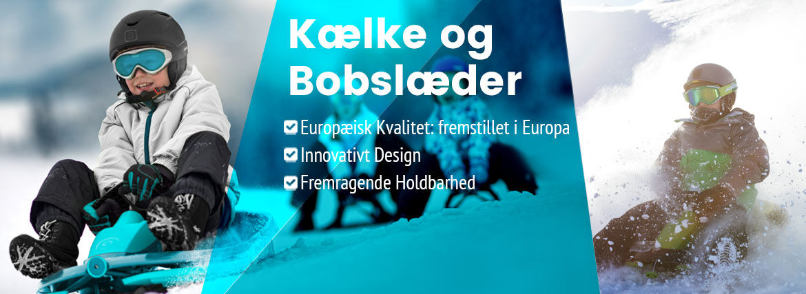 Bobslæder hurtig levering!!