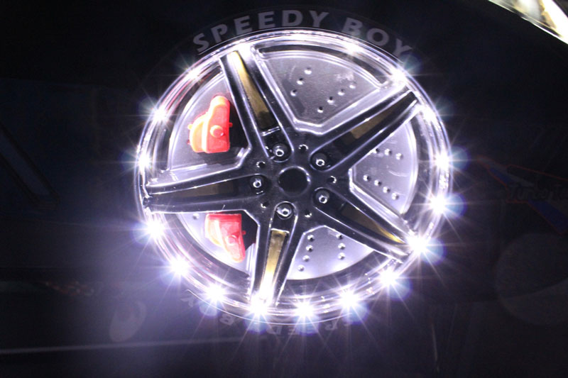 Speedy Turbo Tech Bilseng med LED-Lys og sort Kr. 4.999 - på lager til omgående levering
