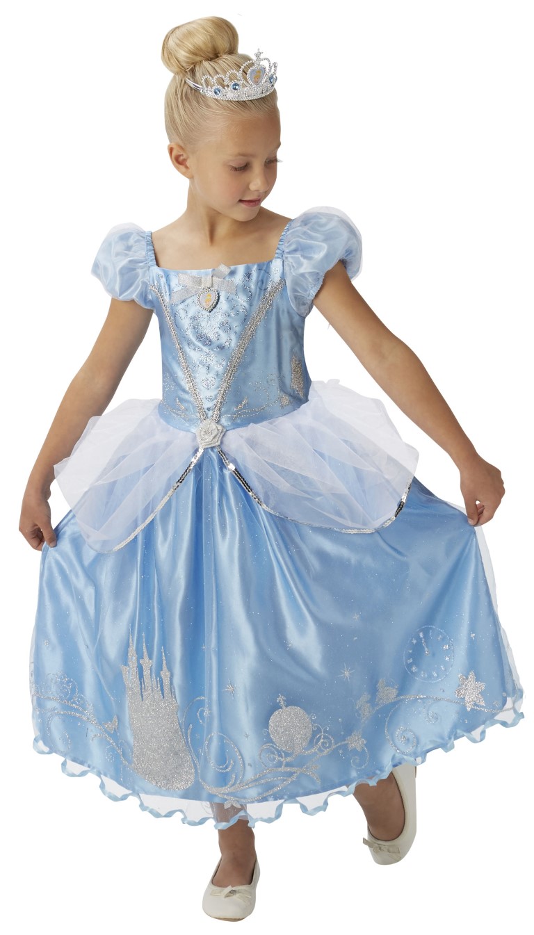 rookie Under ~ Tyranny Disney Prinsesse Askepot Deluxe Kjole Udklædningstøj (3-9 år) Kr. 299 - på  lager til omgående levering