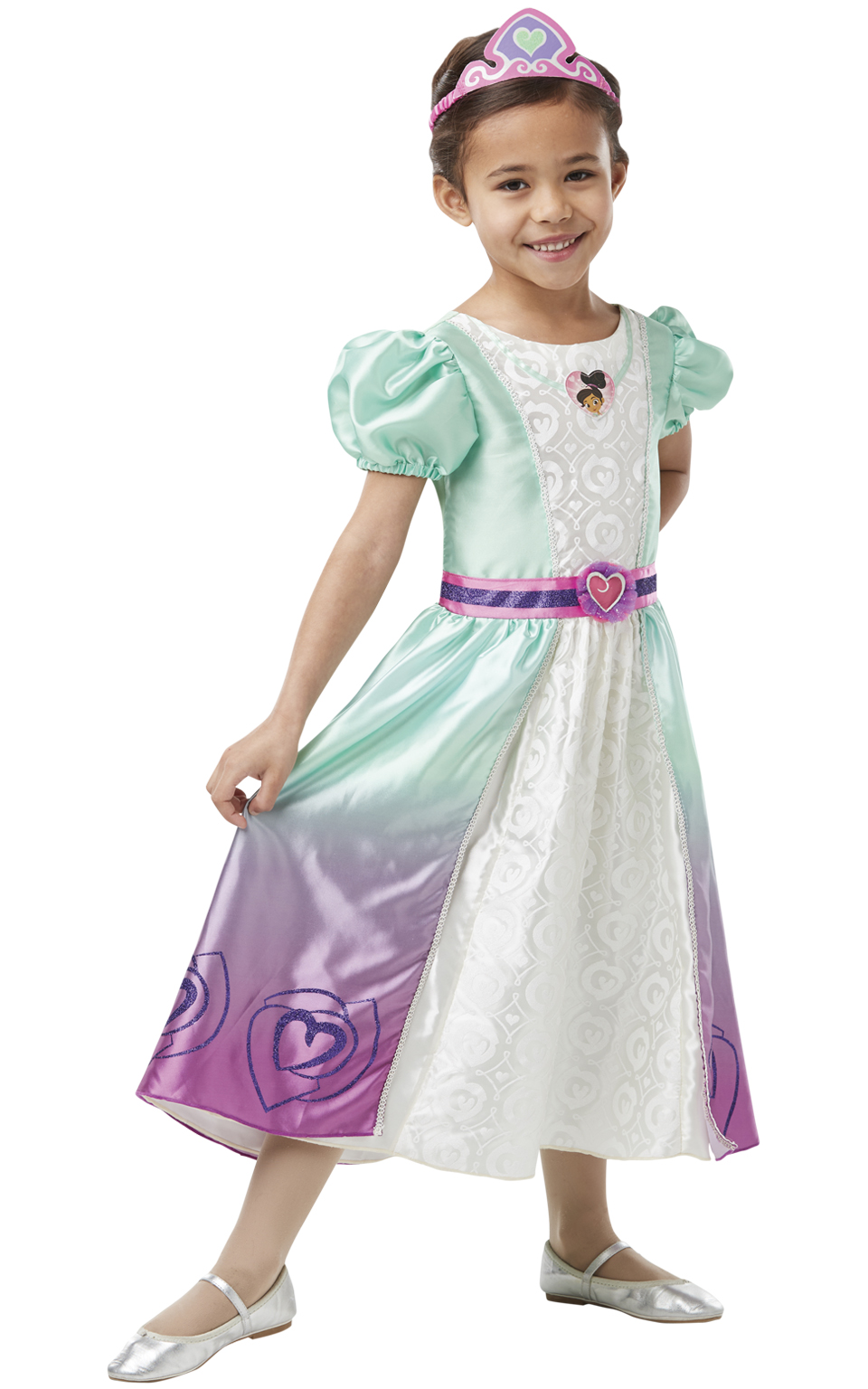 Billede af Ridderprinsessen Nella Deluxe udklædning til børn