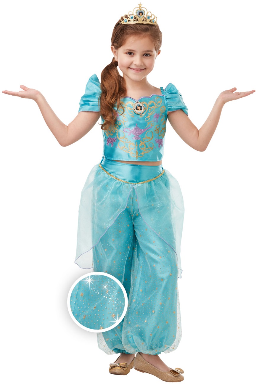 Disney Prinsesse Jasmin Kostume (Str. 104/S)