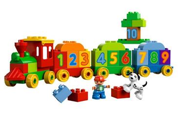 10558 - Tog med tal (Lego DUPLO Learning Play)