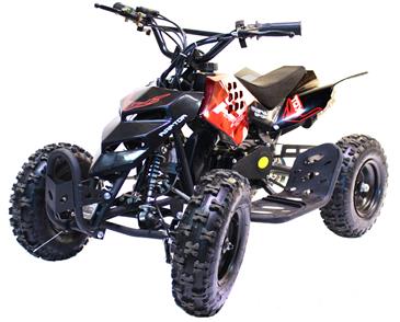 ATV  49cc Mini ATV m/el start+fjernbetjening  Sort