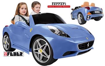 Feber Ferrari California EL Bil til børn 12V