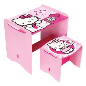 Hello Kitty mit første Skrivebord og stol-2