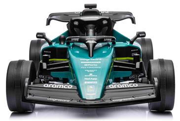 Aston Martin F1 Gokart til børn 4x12V m/2.4G + lædersæde + gummihjul-2