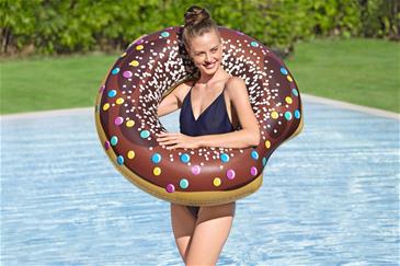 Badering 107 cm ''Donut'', Brun-3