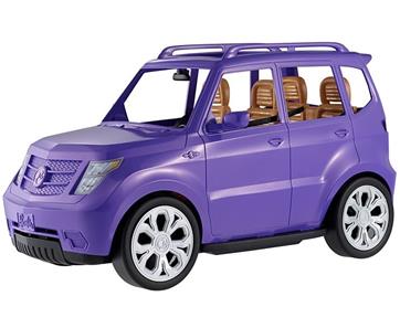 Barbie SUV Bil til 4 dukker, Lilla