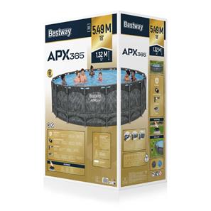 Bestway APX 365 Rektangulært Pool 549 x 274 x 132 cm-9