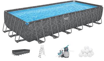 Bestway APX 365 Rektangulært Pool 732 x 366 x 132 cm