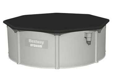 Bestway Hydrium 366 x 122 cm stål pool m/sandfilter, Skimmer (2025 model)-7