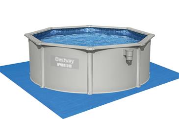 Bestway Hydrium 366 x 122 cm stål pool m/sandfilter, Skimmer (2025 model)-8