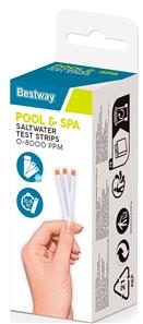 Bestway Pool / Spa Saltvandsteststrimler (25 stk.)