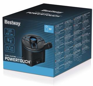 Bestway PowerTouch D Batteri Elektrisk Luftpumpe-3