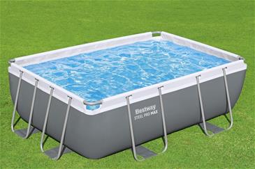 Bestway  Steel Pro MAX 282 x 196 x 84 cm Rektangulær Pool -4