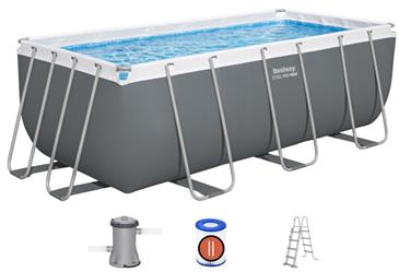 Bestway  Steel Pro Max 412 x 201 x 122 cm Rektangulær Pool 