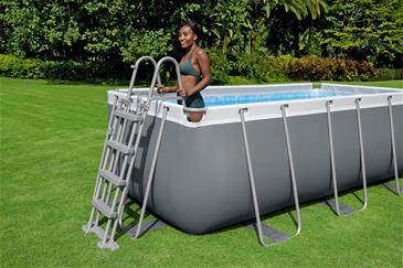 Bestway  Steel Pro Max 412 x 201 x 122 cm Rektangulær Pool -5