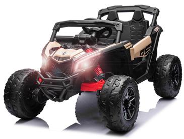 Can-Am Maverick UTV m/4x12V Motor + Gummihjul + Lædersæde