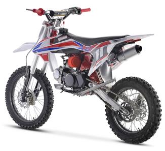 Dirt Bike 125cc 4-takt Crosser 17''/14'' (Ny version)-4