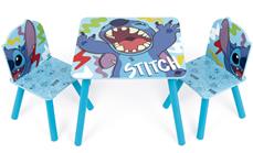 Disney Stitch Træ bord med stole