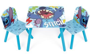 Disney Stitch Træ bord med stole