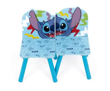 Disney Stitch Træ bord med stole-7