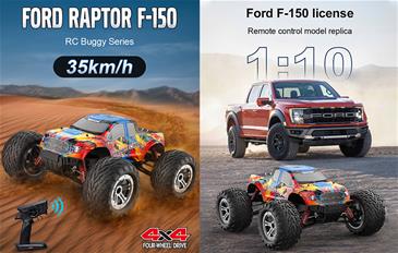 Ford F-150 Raptor RC Fjernstyret Buggy 1:10-2