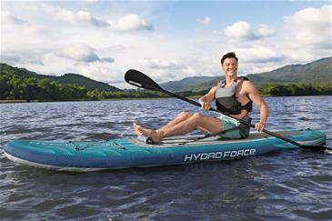 Hydro-Force Aqua Drifter 2-i-1 SUP Paddleboard og Kajak 335cm-2