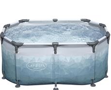 Lay-Z Glacial dip Isbad m/pumpe 150 x 90 x 65 cm