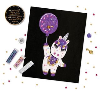 LENA Sparkle Art - Enhjørning Glittersæt-2