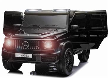 Mercedes-Benz G63 XXL elbil til 2 Børn 24V m/Gummihjul + 24V14AH