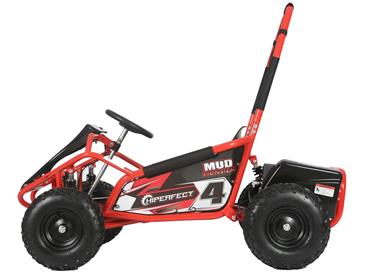 Mud Monster EL GoKart 1000W Brushless 48V Rød-2