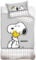 Nuser / Snoopy Junior Sengetøj 100x135 cm - 100 procent bomuld