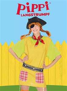 Pippi Langstrømpe Taka-Tuka-Land Pirat sæt (voksen størrelse)-4