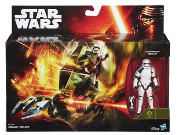  Star Wars Assault Walker fartøj og Stormtrooper figur-2